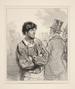 Of the Unfortunate World Like This, It Sees Only with One Eye...and Not Even Without a Skylight! by Paul Gavarni