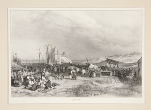 Village Festival by Paul Gavarni