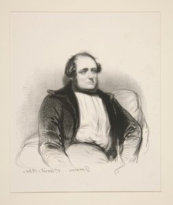 Henri Monnier by Paul Gavarni