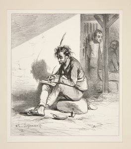 I, the Undersigned, King of Batignolles, Prince of Clichy by Paul Gavarni