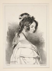 Julia Farnese by Paul Gavarni