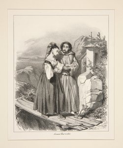 The Confessor by Paul Gavarni