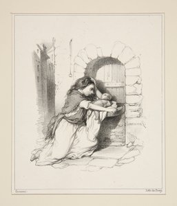 The Abandoned Child by Paul Gavarni