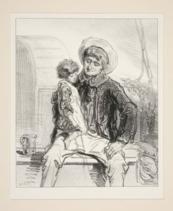 The Heir of the Boat by Paul Gavarni