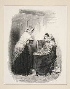 The Usherette by Paul Gavarni