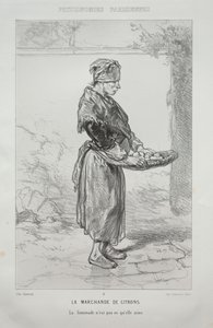 The Lemon Seller by Paul Gavarni