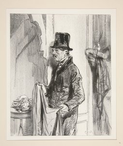 The Husband of Miss Cigale by Paul Gavarni