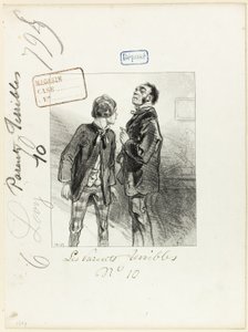 Les-Parents-Terribles Series: You Will Conjugate for Me 25 Times by Paul Gavarni