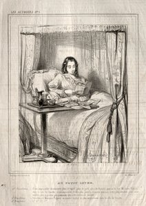 The Actresses: At the Little Rising..., 1843 by Paul Gavarni