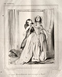 The Actresses: Paper Bag! Monsieur Montmirail, How You Strap My Majesty!
