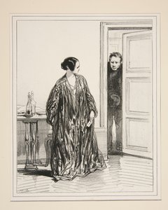 The Cigars of Clichy Give This Young Man a Migraine... by Paul Gavarni