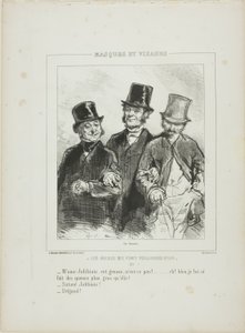 Husbands Always Make Me Laugh: Madame Jolibiais is Fat... by Paul Gavarni