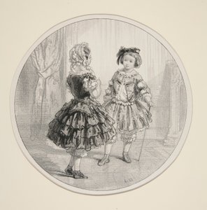 Fashions of the by Paul Gavarni