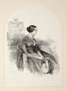Miss Nourtier by Paul Gavarni