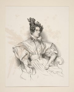 Mme. Mangin by Paul Gavarni