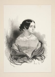 Mme. Montigny by Paul Gavarni