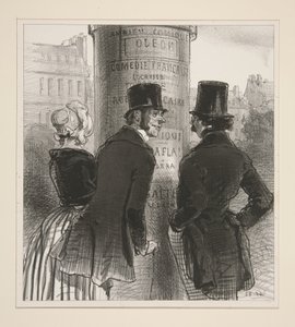 Sir, What is the Best Troupe in Paris, Please?... by Paul Gavarni