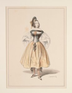 New Disguise by Gavarni, Executed by Babin
