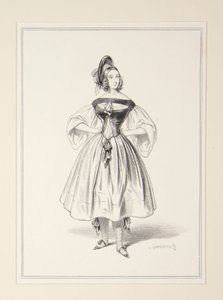 New Costume by Gavarni. Executed by Babin, ...