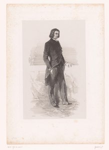 Portrait of Étienne Mélingue by Paul Gavarni
