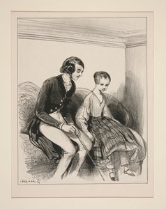 What a Shame! My Aunt Amelie Says That... by Paul Gavarni