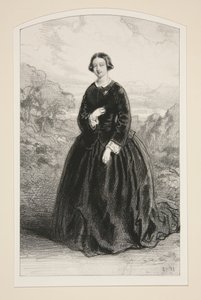 H.M. Queen Victoria by Paul Gavarni