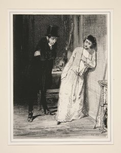 Saprelotte! Mr. Arthur, you will allow me to tell you that it cannot always last like this!... by Paul Gavarni