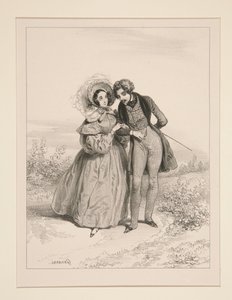 Be Discreet by Paul Gavarni