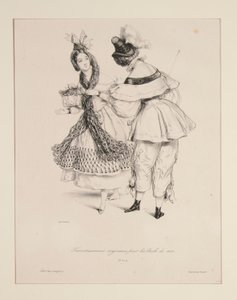 Original Costumes for the Balls of 1834. Nos. 3 and 4.