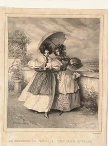 The Paris Courier (Le Courrier de Paris) by Paul Gavarni