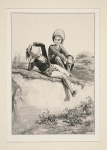 Timothy and Philemon by Paul Gavarni