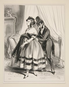Every Day at the Ball!... by Paul Gavarni