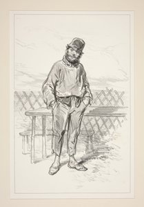 A Man Known at the Police Prefecture by Paul Gavarni