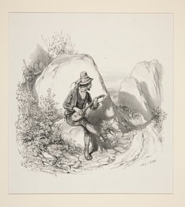 A Scene in the Apennines by Paul Gavarni