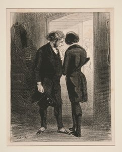 Do you see? there! at the second quadrille... by Paul Gavarni