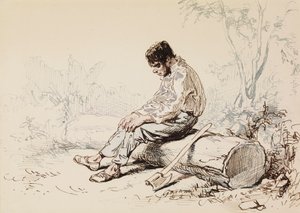 Woodcutter by Paul Gavarni