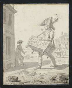 Soldier Carrying a Piece of Furniture