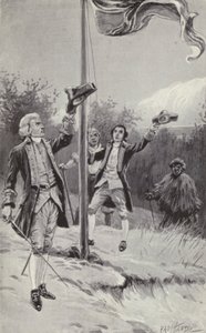 Captain Cook Naming Queen Charlotte