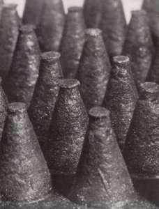 Teeth of a rubber 