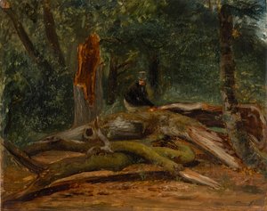 In the Forest by Paul Huet