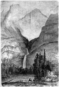 Yosemite Falls, California, 19th century