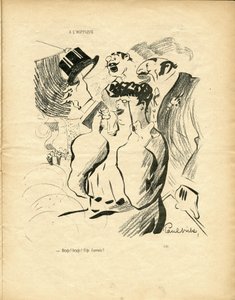 Illustration by Paul Iribe in The Wild Duck by Paul Iribe
