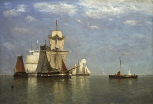 Ships lying off Flushing