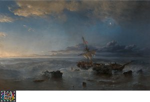 The Day after the Shipwreck by Paul Jean Clays