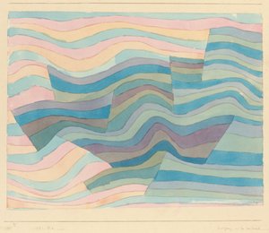 Movement on the Cliff Coast by Paul Klee