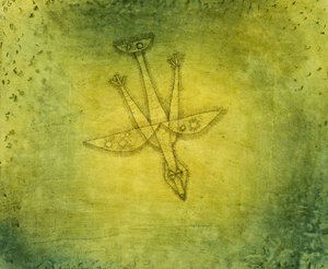Down the More Troubling Bird by Paul Klee