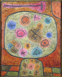 Flowers in Stone by Paul Klee