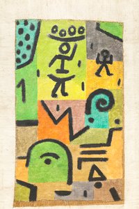 Harvest of lemons by Paul Klee