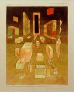Uncomposed in Space by Paul Klee
