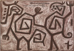Squabble Duet, 1938 by Paul Klee
